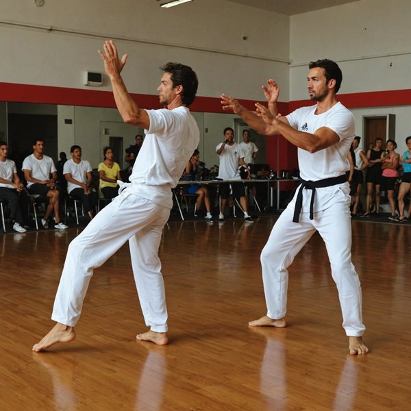 Quels exercices de coordination peuvent être empruntés à la Danse pour améliorer la fluidité des mouvements en Capoeira?
